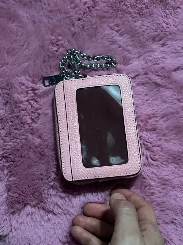 Coach pink card case wallet - Image 4