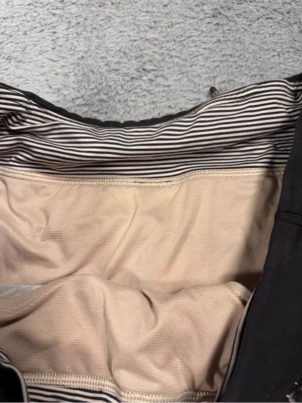 Lululemon speed up Black Patterned Running Shorts 6 - Image 6