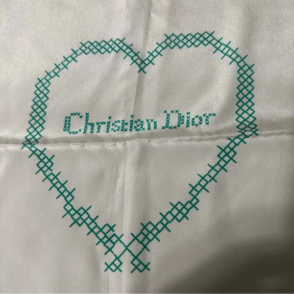 Christian Dior 🇫🇷  Silk Neckerchief - Image 4
