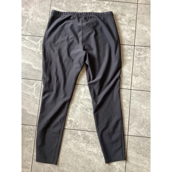 Patagonia Womens Gray Tapered Hiking Athletic Pants Sz M Drawstring Zip Pockets - Image 9
