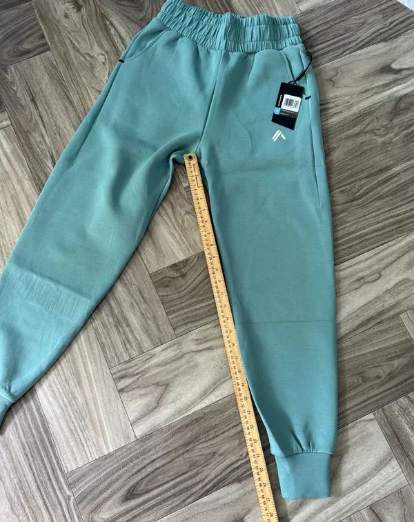 Alphalete WOMEN'S ELMTS RELAXED CUFFED JOGGER - Teal , Size Small - Image 5