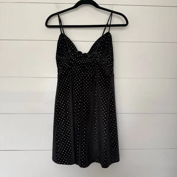 Show Me Your Mumu Women’s Large Black Studded Constance Dress Mini - Image 4