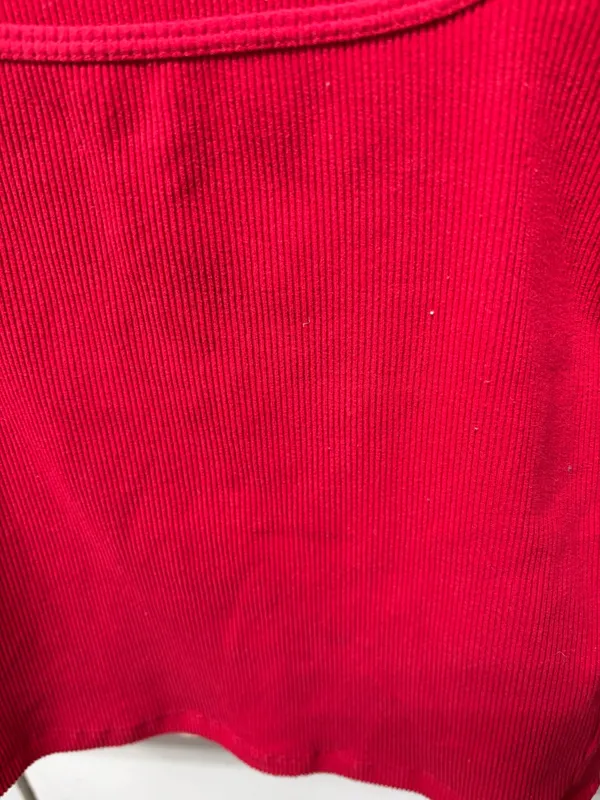 Hollister Ribbed Long Sleeve Top Crop S - Image 5