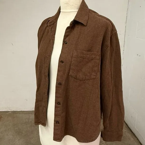 Madewell Flannel 100% cotton Kempton Button-Up flannel Shirt - Image 3