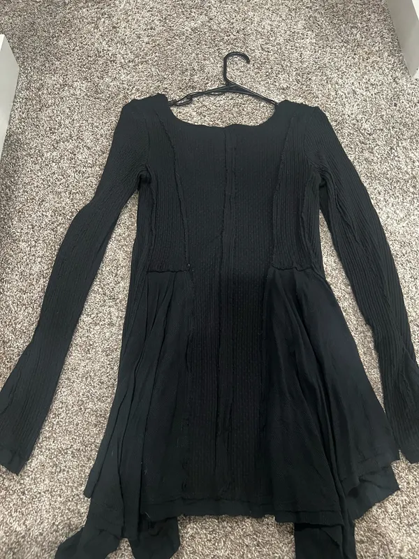 Free People Black Tunic Top - Image 2