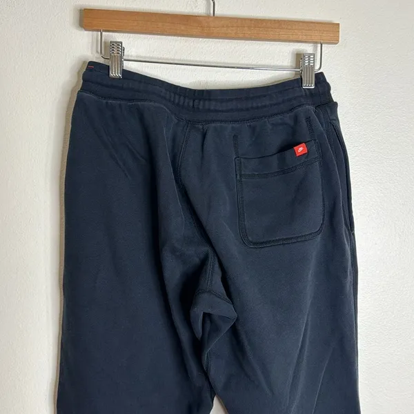 Vtg Nike athletic fleece gym working out jogger pants size medium - Image 8