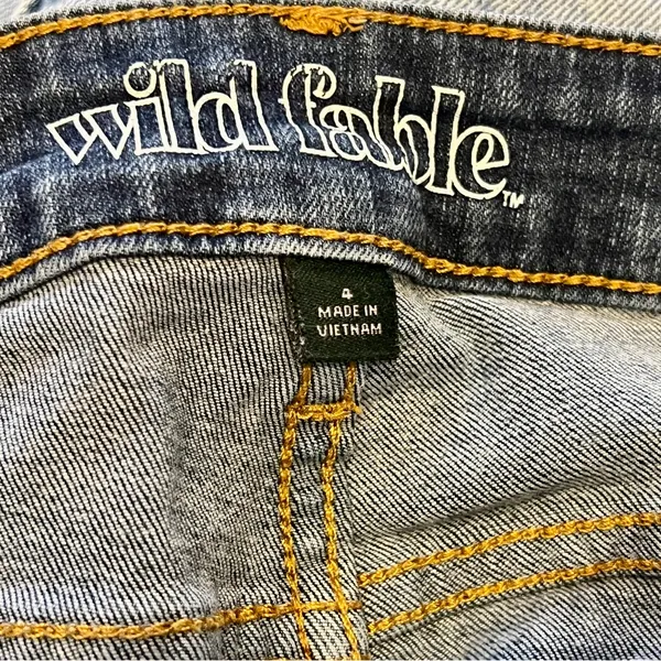 Wild Fable High Rise Skinny Blue Jeans Women’s Size 4 - Image 6