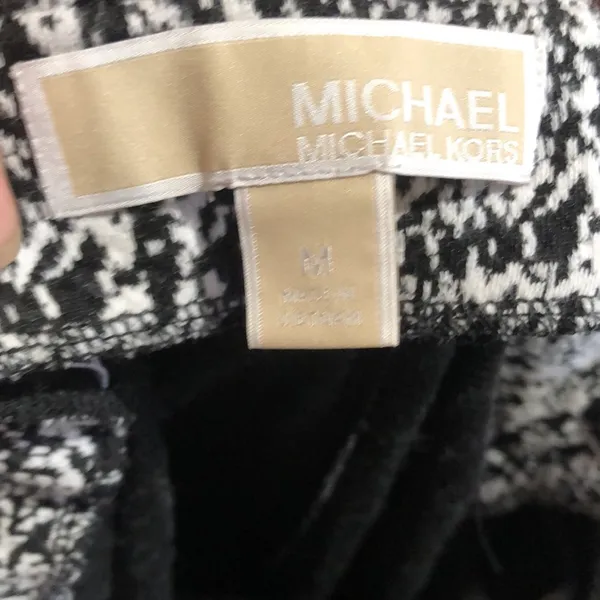 Michael Michael Kors black and white checkered pants - Image 6