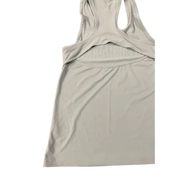 Gymshark mint‎ light green womens open back activewear tank size small - Image 4