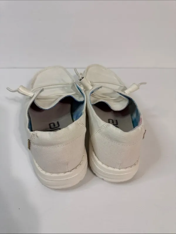 Hey Dude Women's Slip-On Sneakers in Off-White - Image 5