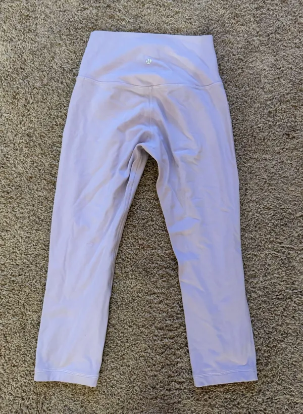 Lilac Lululemon Align Crop 21" Leggings - Image 2