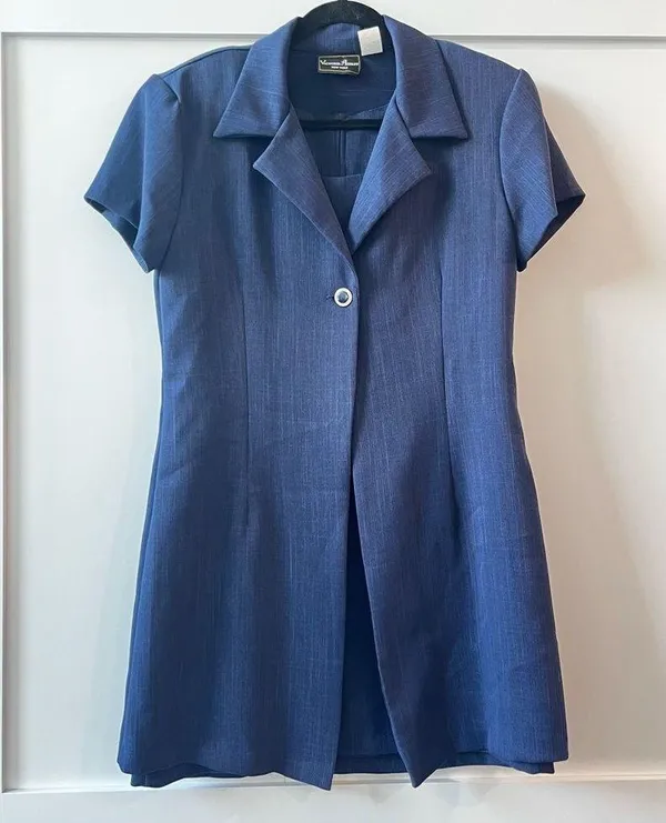 Vintage Victoria Ashley 2-Piece Dress and Jacket Set - Image 4
