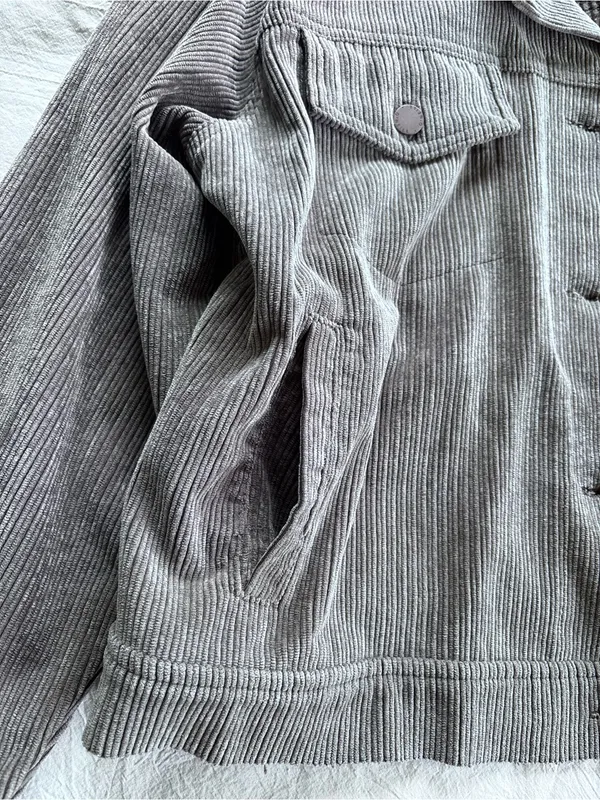 O’Neill Brown Corduroy Jacket - Image 5