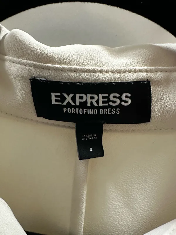 Express white long sleeve dress - Image 4