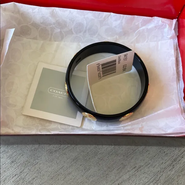 Coach Enamel Bangle Bracelet NWT - Image 7