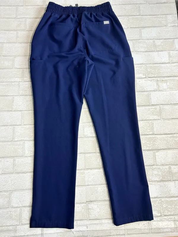 Figs Woman’s Yola High rise slim Scrubs Navy Style W22SW2014 - Image 2