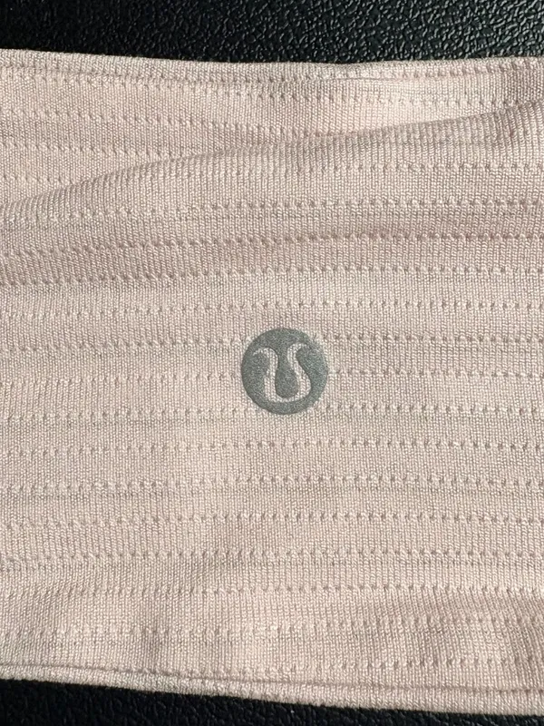 Lululemon License to Train Wide Headband. NWT Sold Out Blissful Pink - Image 2
