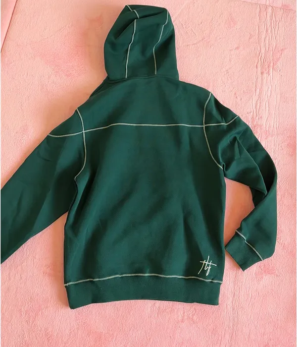 TLF quarter zip Green - Image 4