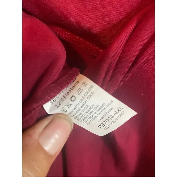 Amazon Essentials Pink Purple Super Soft Capri Leggings Pockets NWOT 4XL - Image 6
