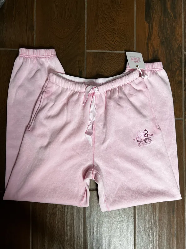 Victorias Secret PINK x Love Shack Fancy Tracksuit Hoodie and Pants Set Small - Image 5