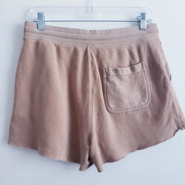 Aerie Cream Athletic Relaxed Shorts - Image 5