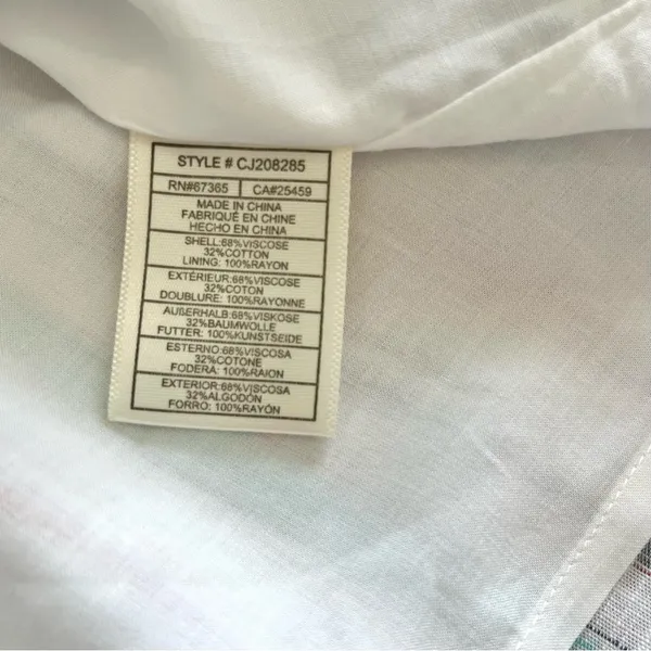Cupcakes & Cashmere x Revolve Soleil Striped Mini Dress in Optic White Size 4 - Image 13
