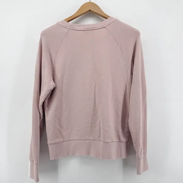 PAIGE Palm Springs‎ Lizeth Flamingo Sweatshirt Crewneck Pink Pullover Medium - Image 6