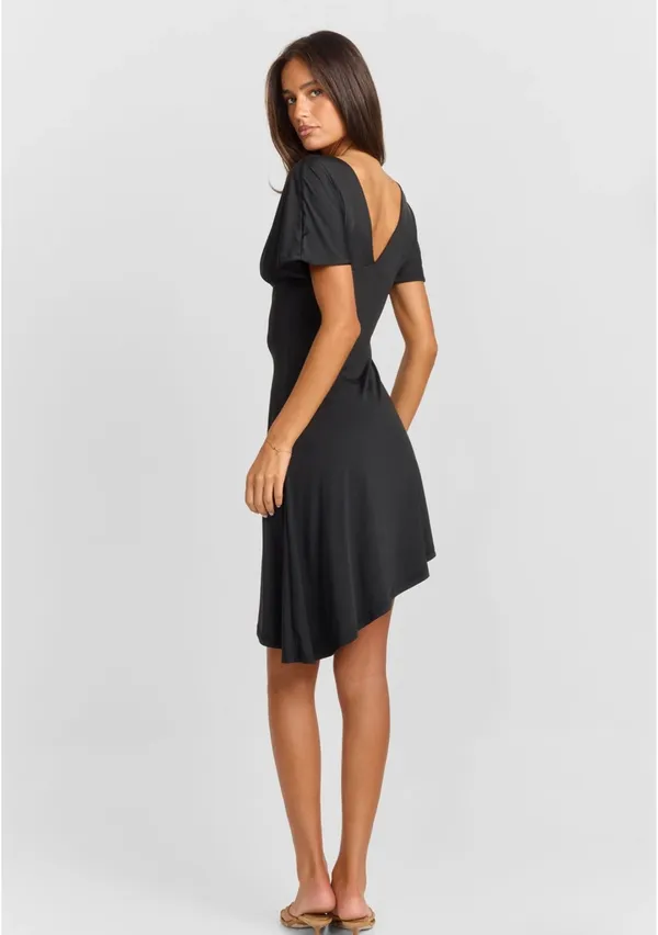 Sasha Therese WINNIE MINI DRESS BLACK - Image 3