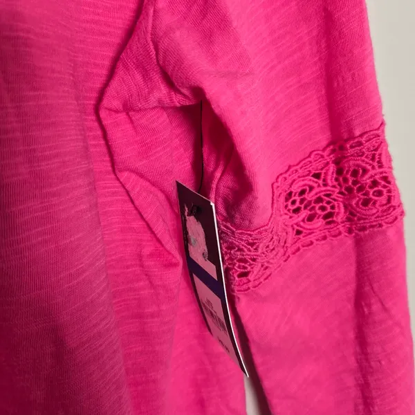 Crown & Ivy Pink Bell Sleeve Top - Image 6