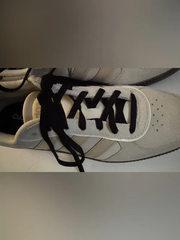adidas Breaknet Sleek Beige with Black Accents Sneakers size 10 NWOB - Image 7