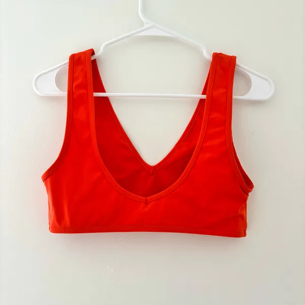 Set Active Orange Sportbody Two Piece Sports Bra and Legging Set - Image 5