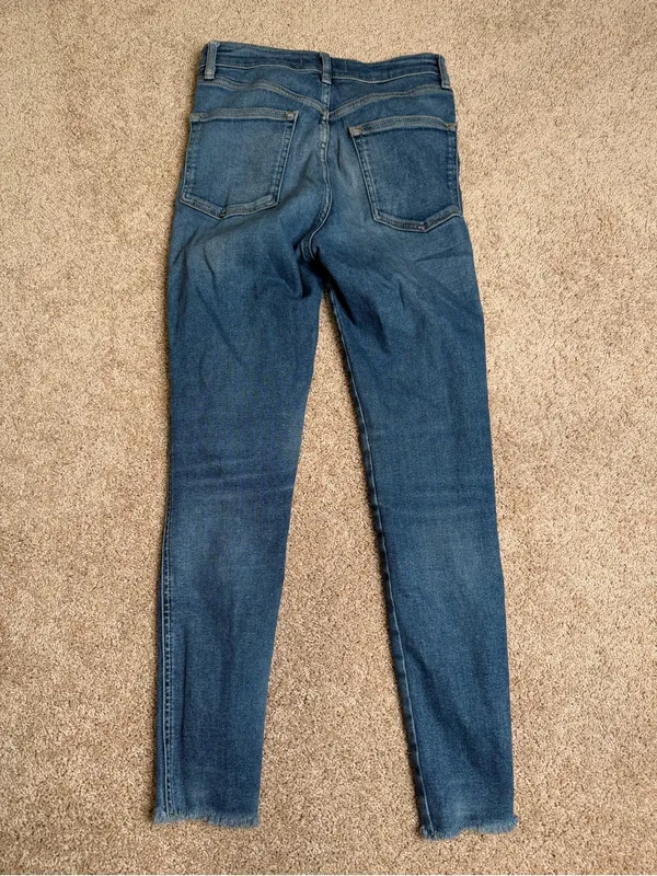 We The Free Free People Raw‎ Hem Ankle Jeans Size 27 - Image 4
