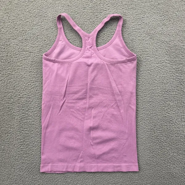 Lululemon Ebb To Street Tank Top Dahlia Mauve Athletic Athleisure Women's 8 - Image 2