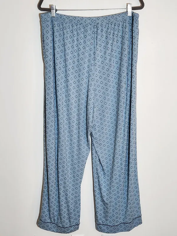 State of Day Blue Print Pajama Set Size XL - Image 6