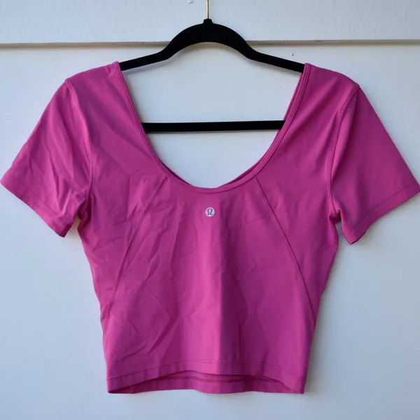 Lululemon Align T-Shirt Sonic Pink - Image 4
