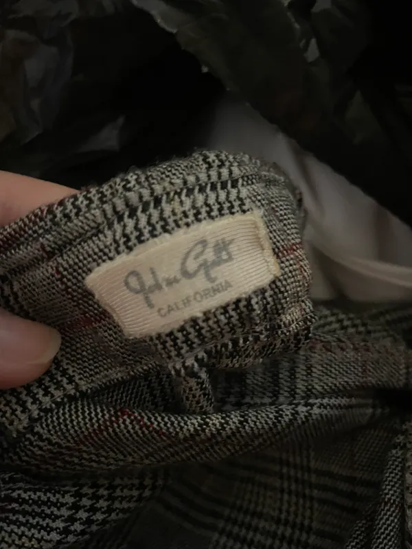 Brandy Melville Plaid Pants - Image 3