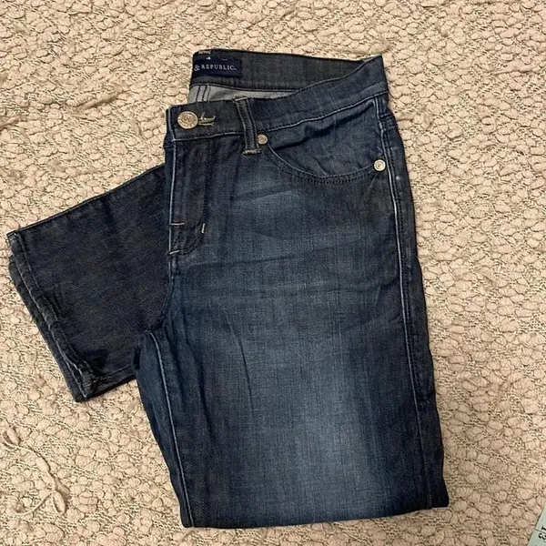 ROCK & REPUBLIC Berlin Denim Jeans. Size 10 W/2 % spandex‎ - Image 2