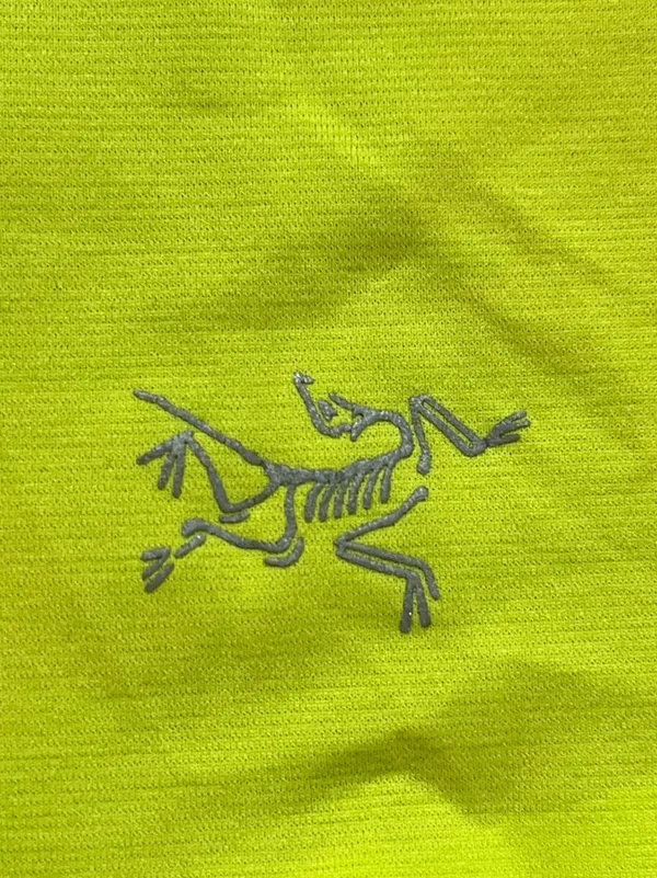 Arc’teryx Yellow Gray Gym Outdoor Workout Active Cycling Tank High Vis Running S - Image 3