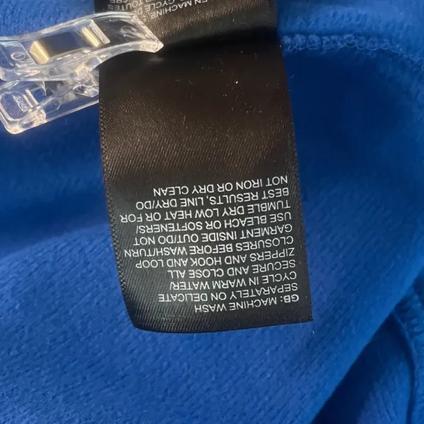 The North Face Q Zip Pullover‎ Blue Small - Image 10