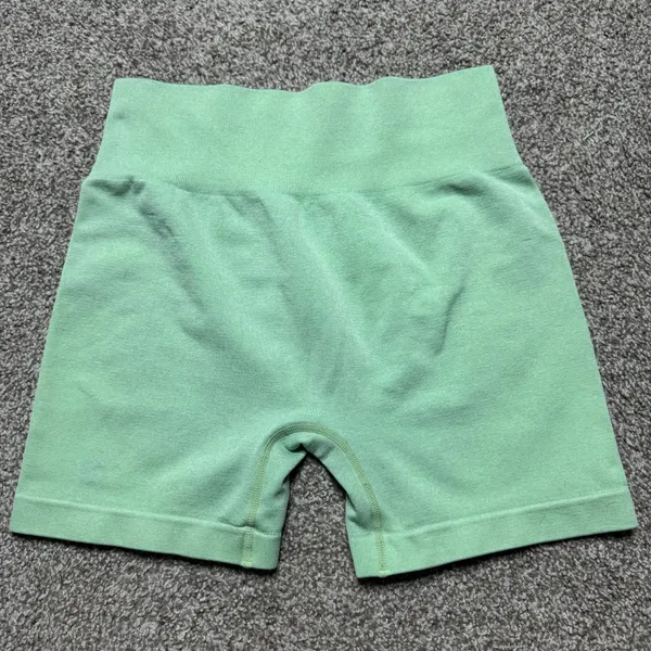 Workout biker short Green Size L - Image 3