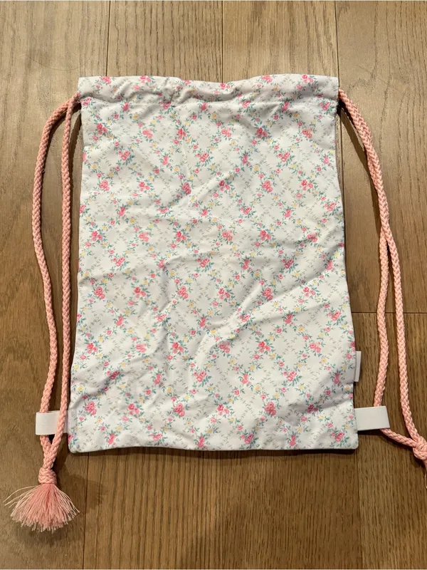 LoveShackFancy x Superga Floral Drawstring Backpack - Image 2