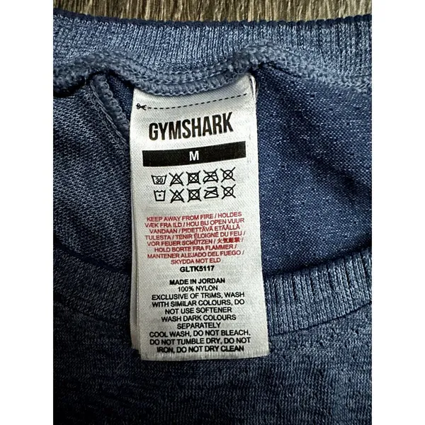 Gymshark Open Back Tank Top size Medium - Image 3