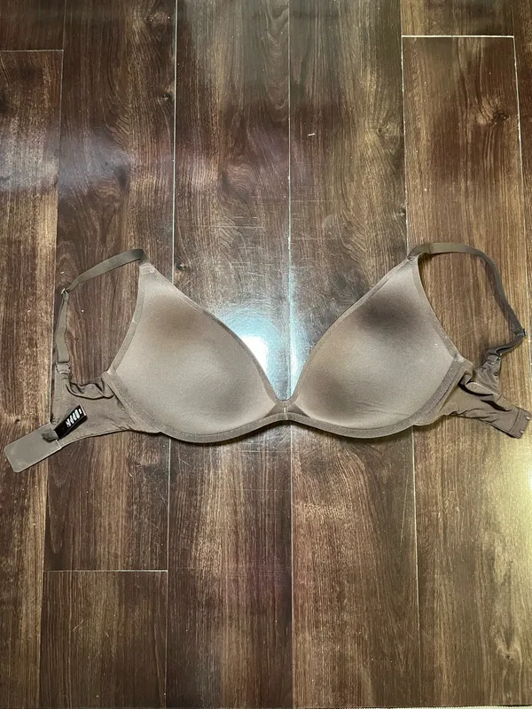 Skims Wireless Form Super Push Up Brown Bra Size 34DD - Image 3