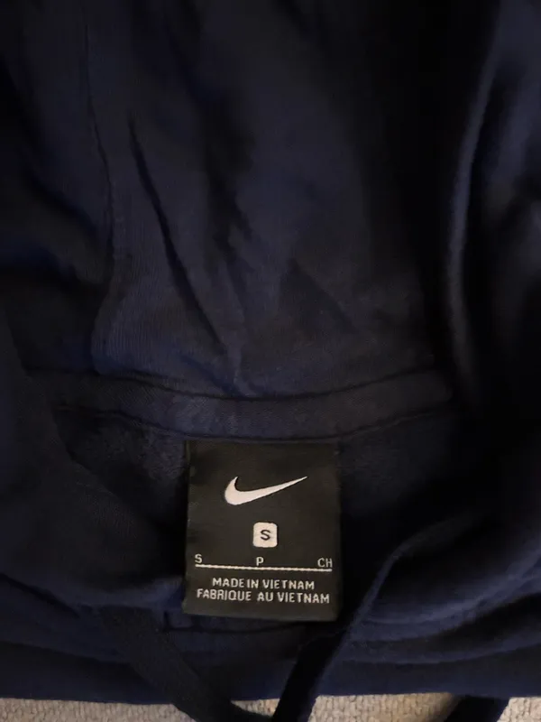 Nike Navy Blue Hoodie - Image 2