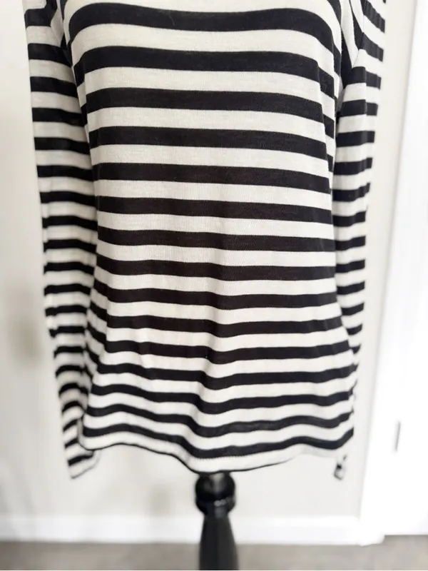 Maeve by Anthropologie Striped Tee size Large - Image 3