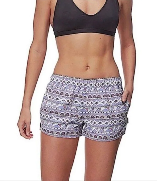 Patagonia Barely Baggies Shorts in Valengo Light Violet Blue - Image 2