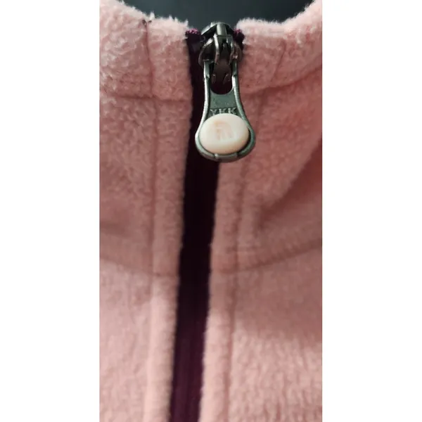 The North Face Fleece Pullover‎ Quarter Zip Activewear Top Pink Womens - Image 4