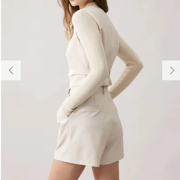 RIHOAS The Apricot High Waisted Wide Leg Shorts 3 - Image 4