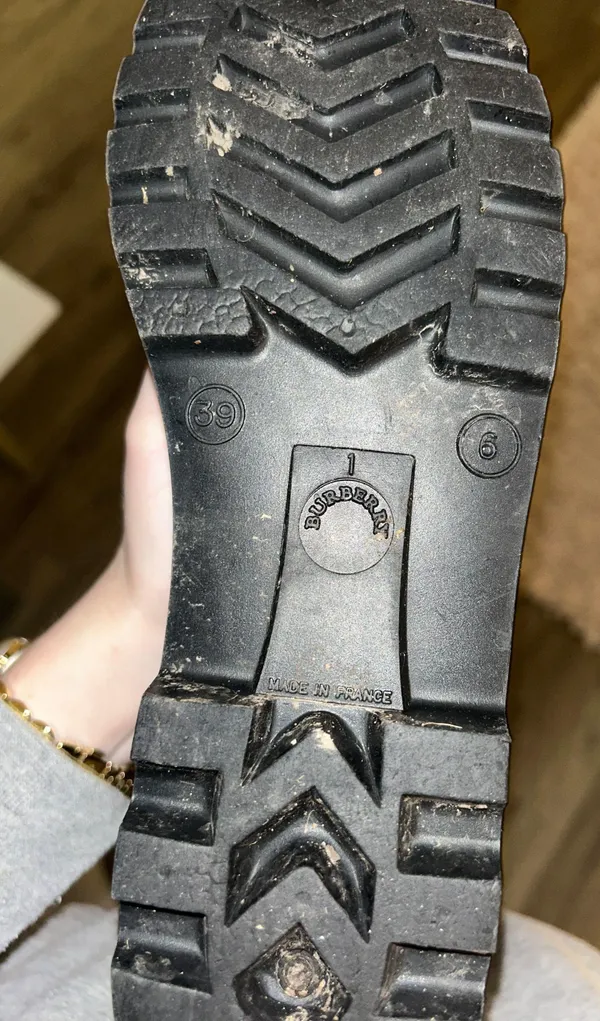 Burberry Rain Boots - Check Print - Image 6