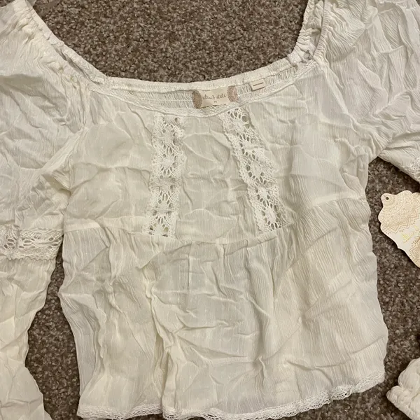 Altar'd State NWT  White Eryn Top - Image 3